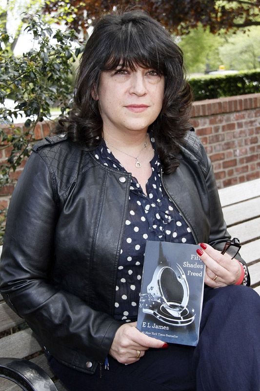 E. L. James, autora del fenómeno mundial Cincuenta sombras de Grey