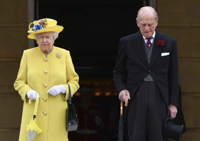 Isabel II y su marido, el duque de Edimburgo