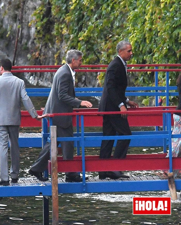 George Clooney y Barack Obama