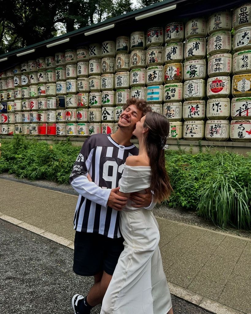 Juanpa Zurita y Macarena Achaga