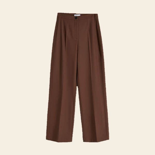 pantalones wide leg bershka