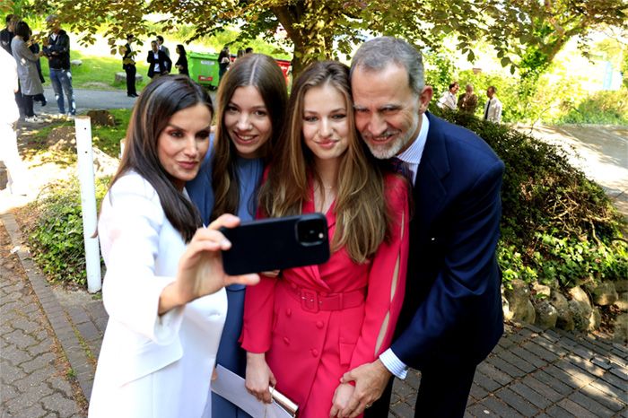 La Familia Real se hace un 'selfie'