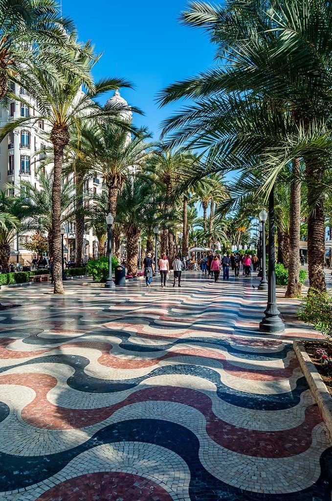 explanada espana alicante