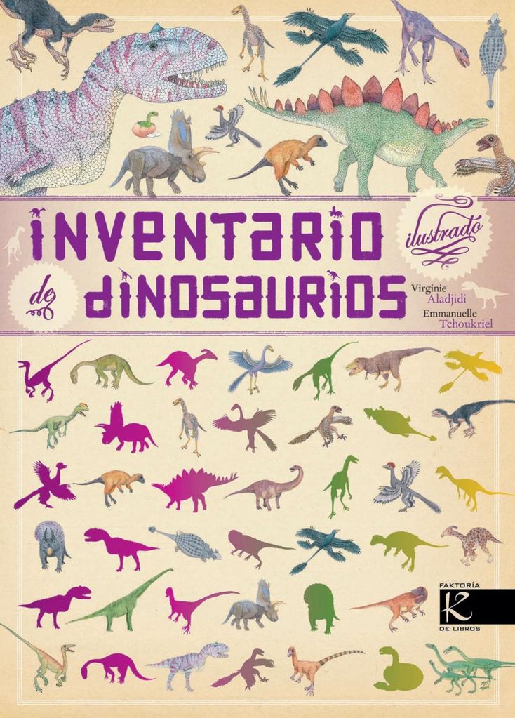 inventario ilustrado de dinosaurios de virginie aladjidi kalakandra 