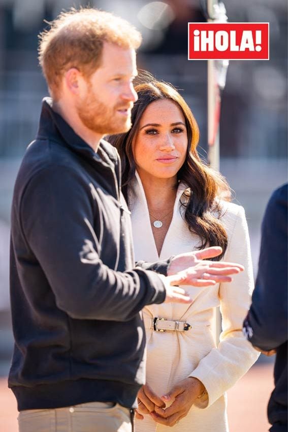 Meghan Markle y el príncipe Harry