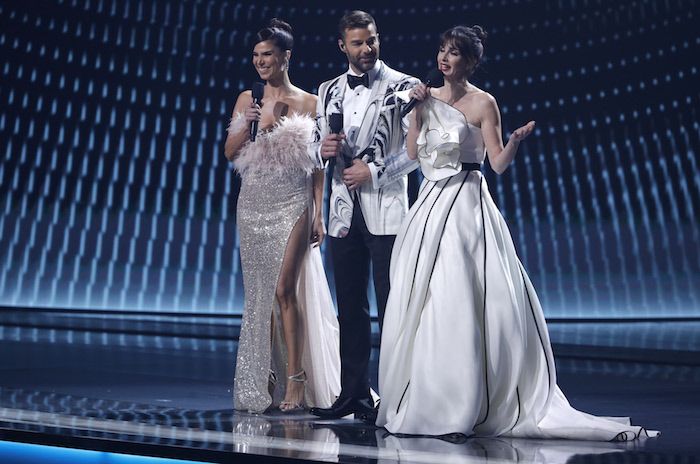 Ricky Martin, Paz Vega y Roselyn Sánchez