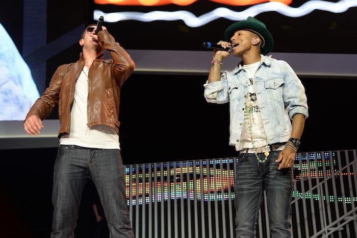 Robin Thicke y Pharrell Williams