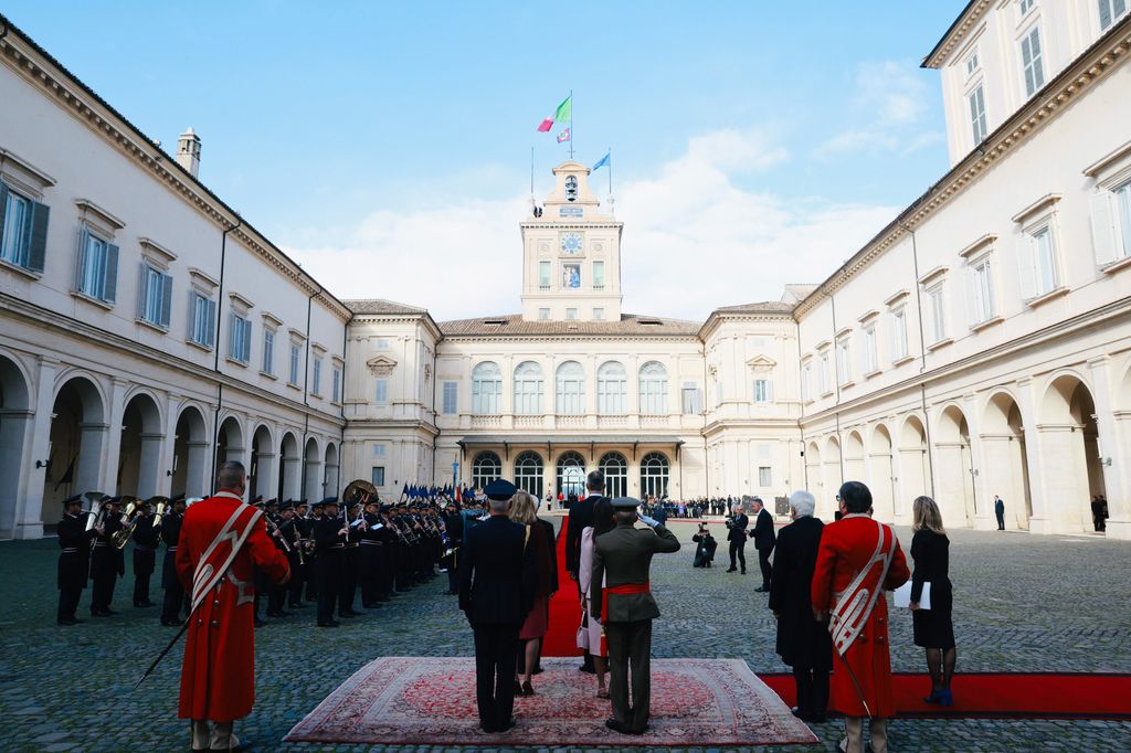 Reyes Felipe y Letizia de visita de Estado a Italia 