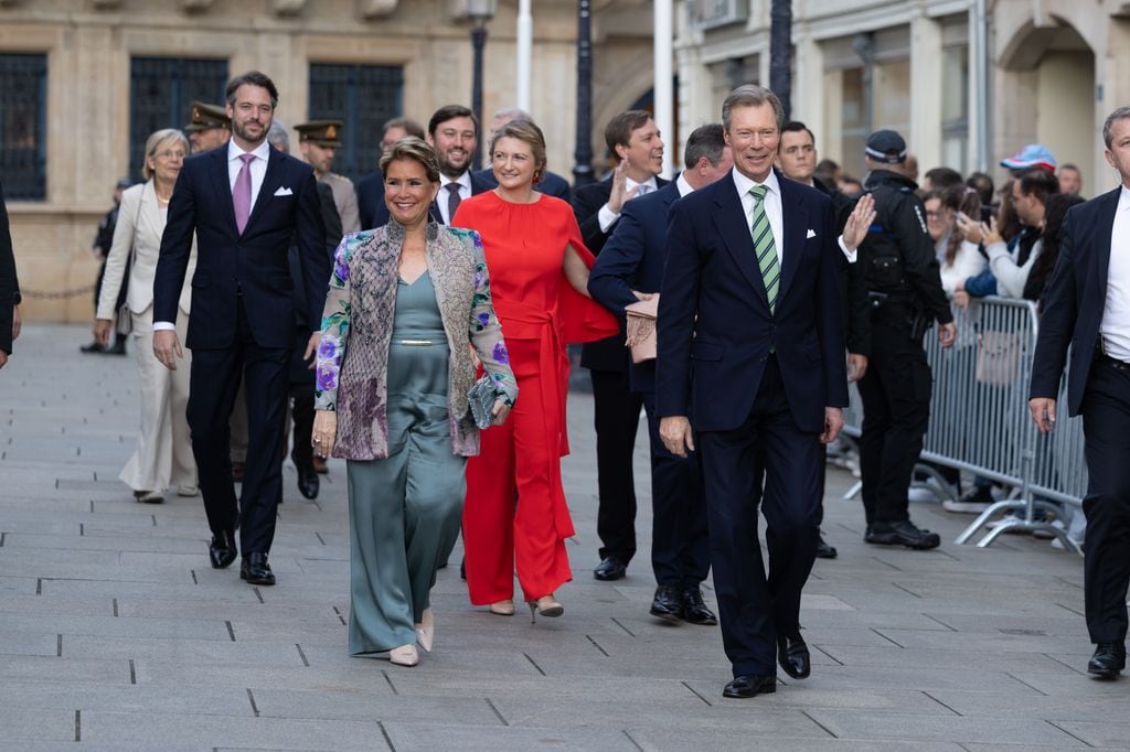 Enrique de Luxemburgo y María Teresa de Luxemburgo 