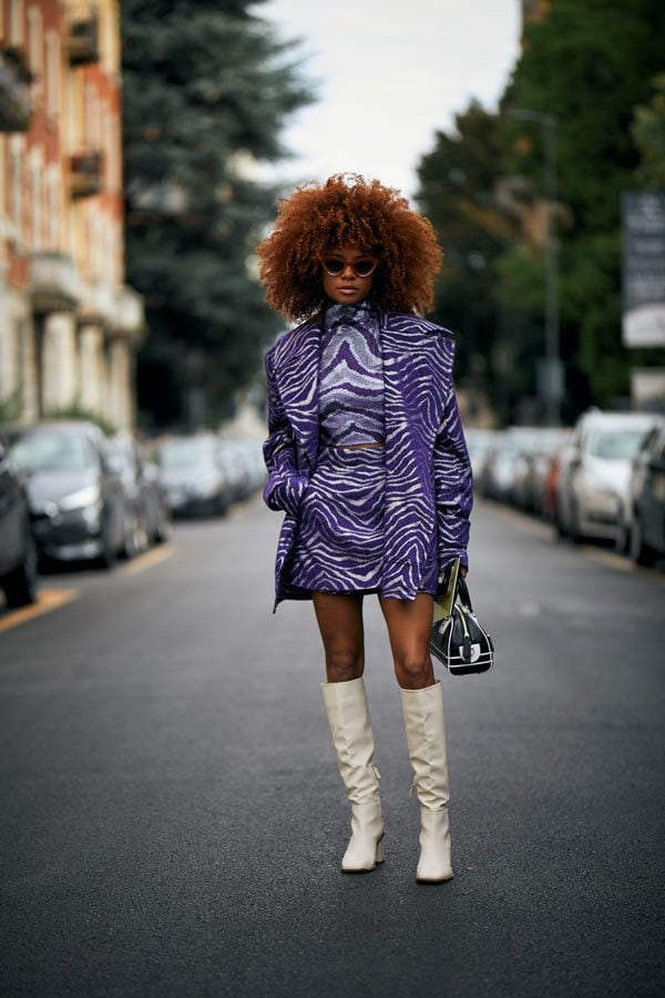 street style botas blancas