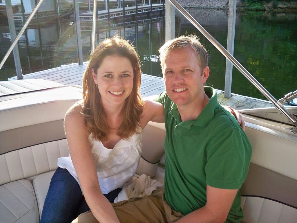 Jenna Fischer y Lee Kirk