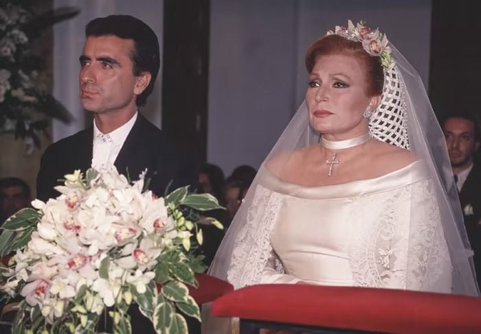 La boda de Rocío Jurado y Ortega Cano