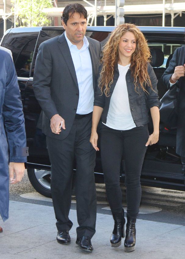 Shakira y su hermano Tonino