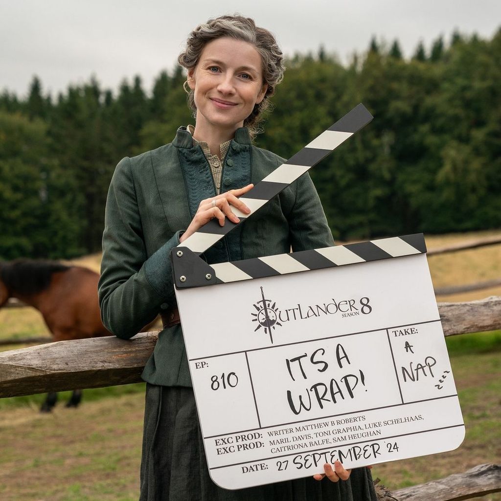 Caitriona Balfe se haría con un siesta en el set de grabación de 'Outlander'