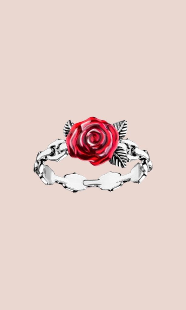 Anillo de plata 'Roses Romance' (79 euros)