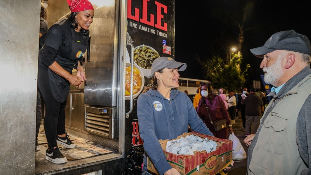 Jennifer Garner y José Andrés