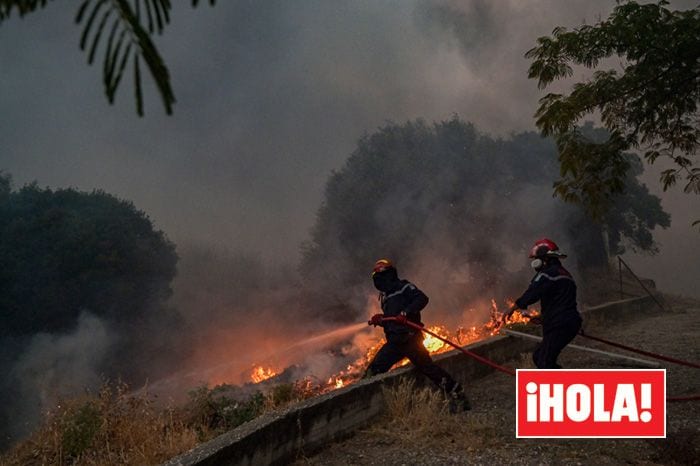 El incendio de Tatoi