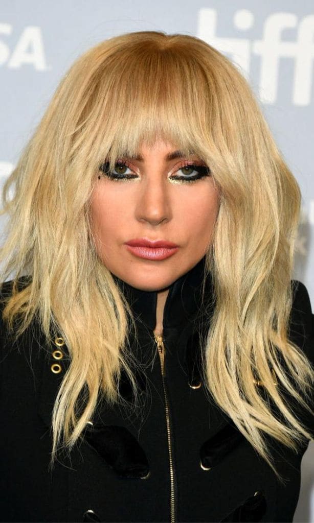 lady gaga hairstyles rock chic