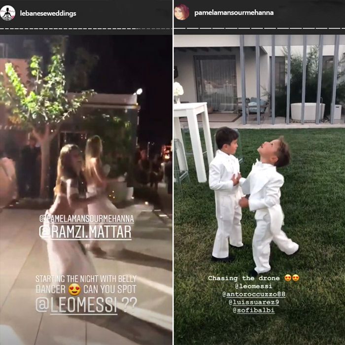 Cesc Fábregas y Daniella Semaan: lo que no se vio de su fiesta de boda