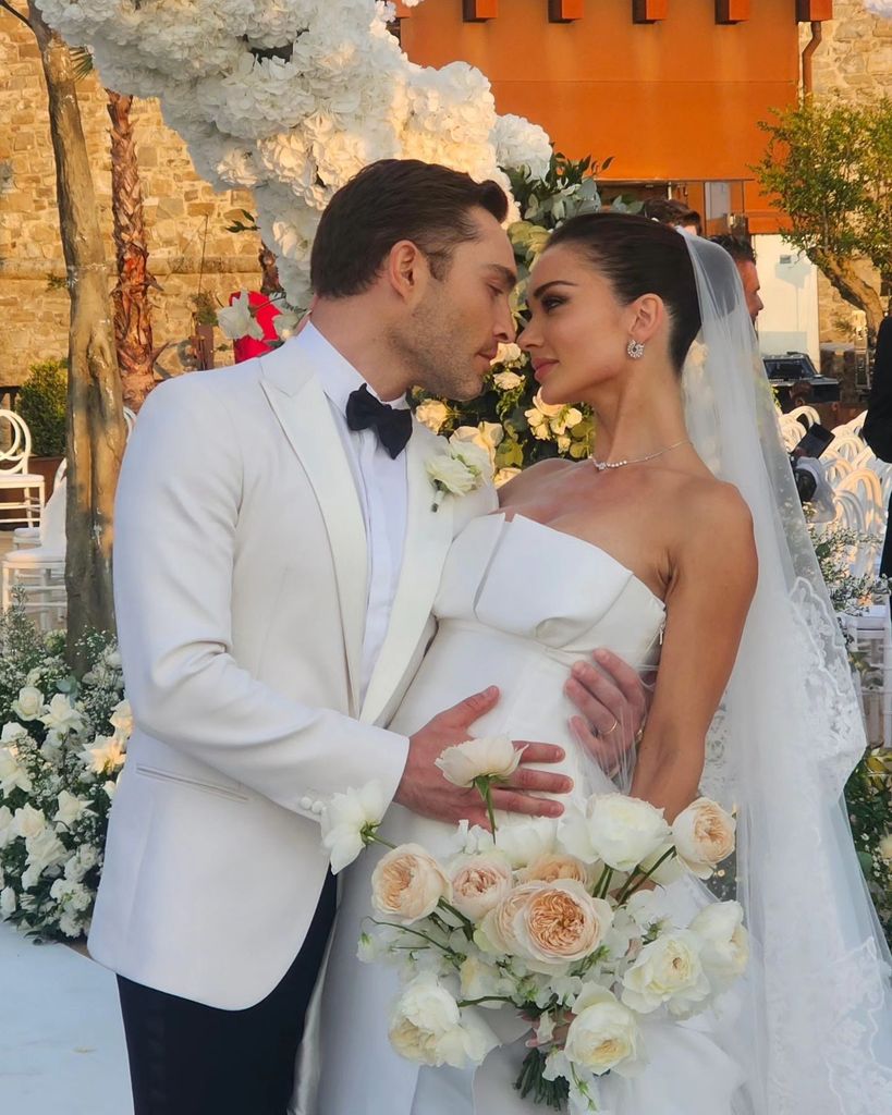 Los vestidos de novia de Amy Jackson en su boda con Ed Westwick