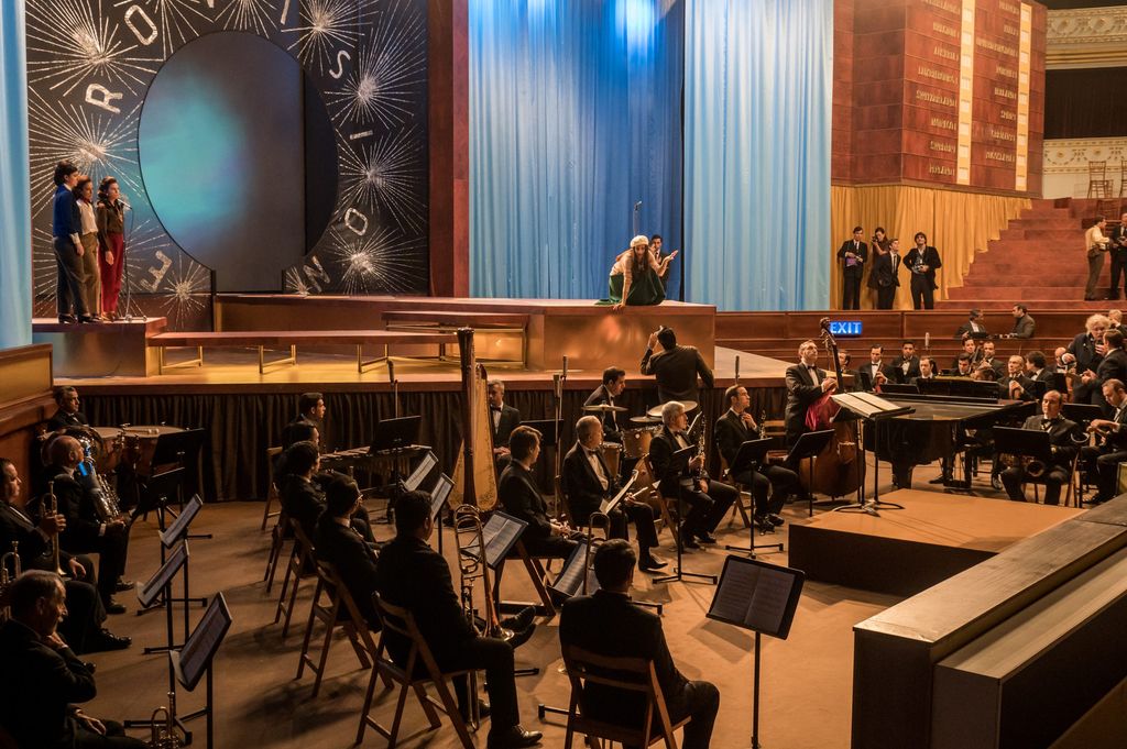 En 'La canción' se ha recreado el Albert Music Hall de Londres