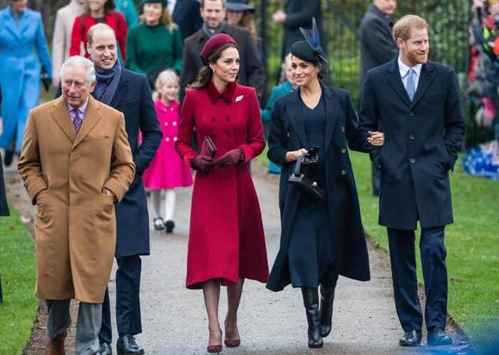 El intercambio de regalos de los duques de Cambridge y los de Sussex por Navidad