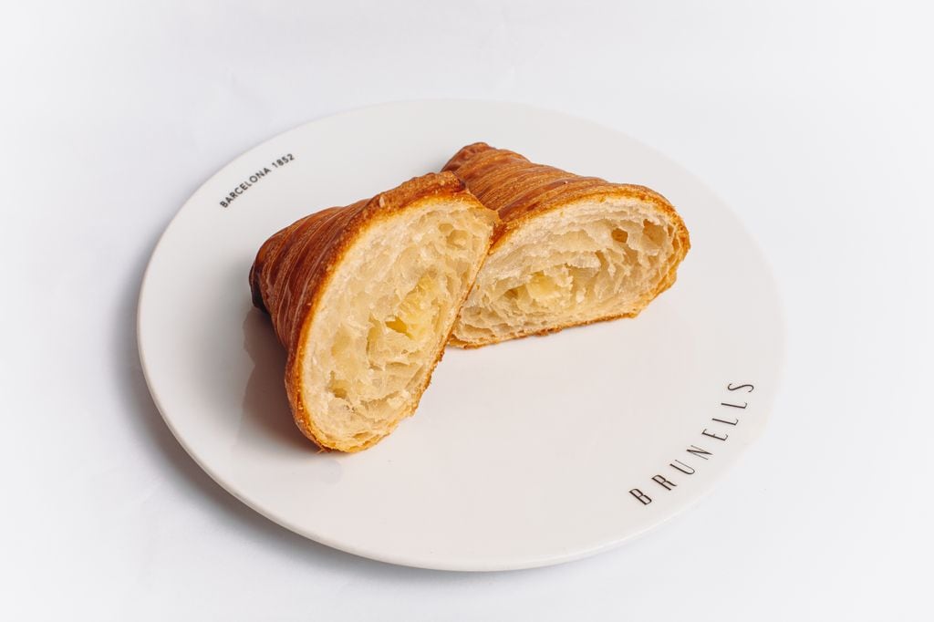 Croissant de la pastelería barcelonesa 'Brunells'