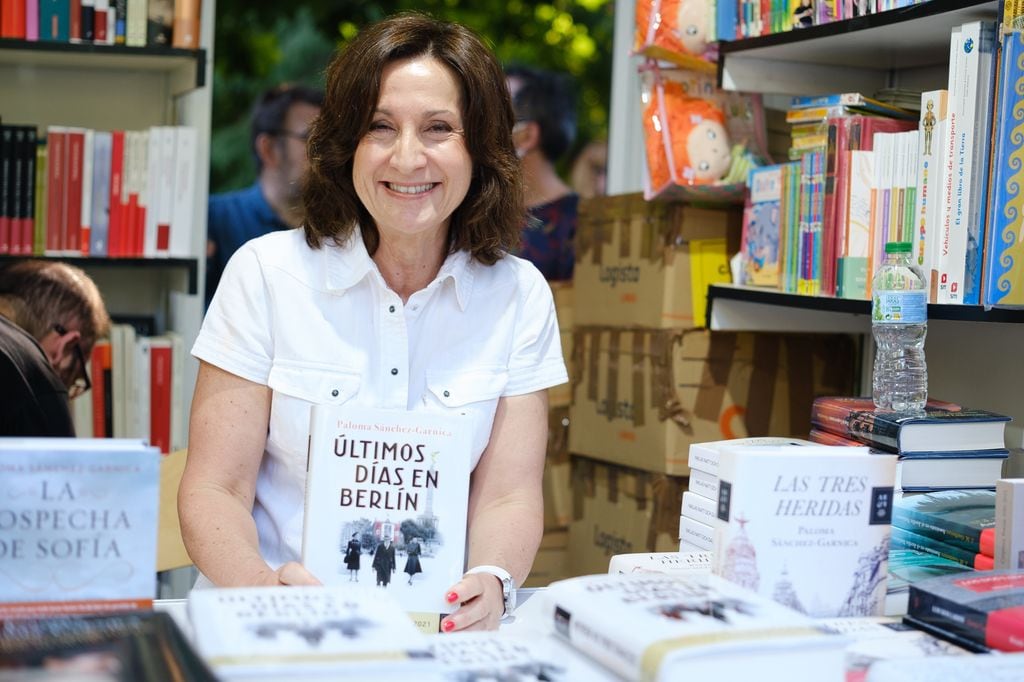 Paloma Sánchez-Garnica en la Feria del Libro 2022 en Madrid