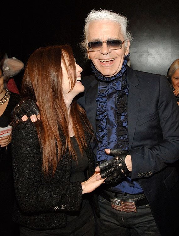 karl lagerfeld julianne moore 1a