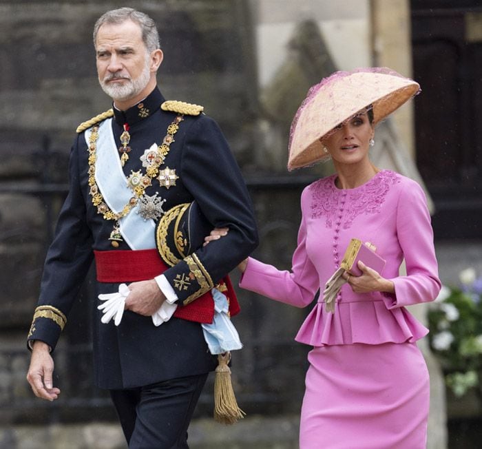 Reina Letizia coronación Carlos III