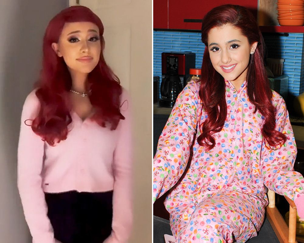 Paige Niemann y Ariana Grande