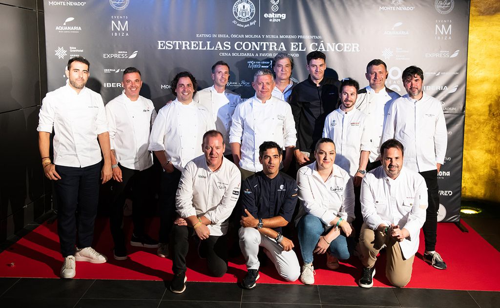 Estrellas Michelin contra el cáncer en Ibiza 2023