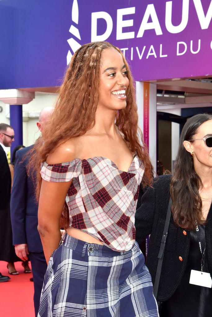 Malia Obama en el Deauville American Film Festival