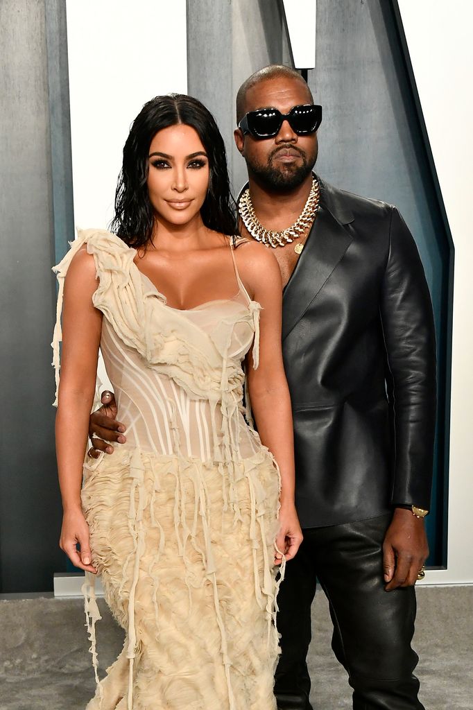 Kim Kardashian y Kanye West 