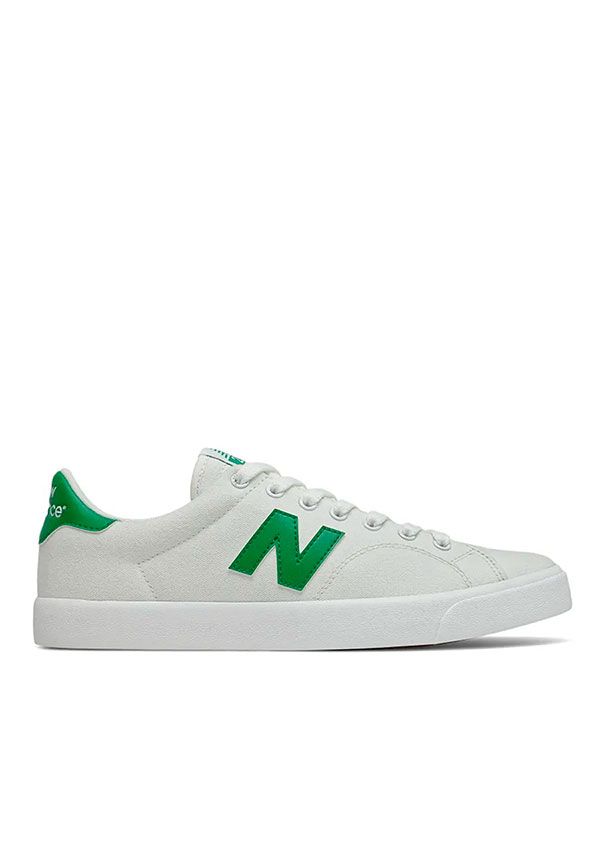 zapatillas verdes deportivas blancas new balance