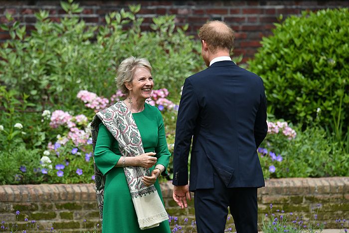 Julia Samuel  y el príncipe Harry