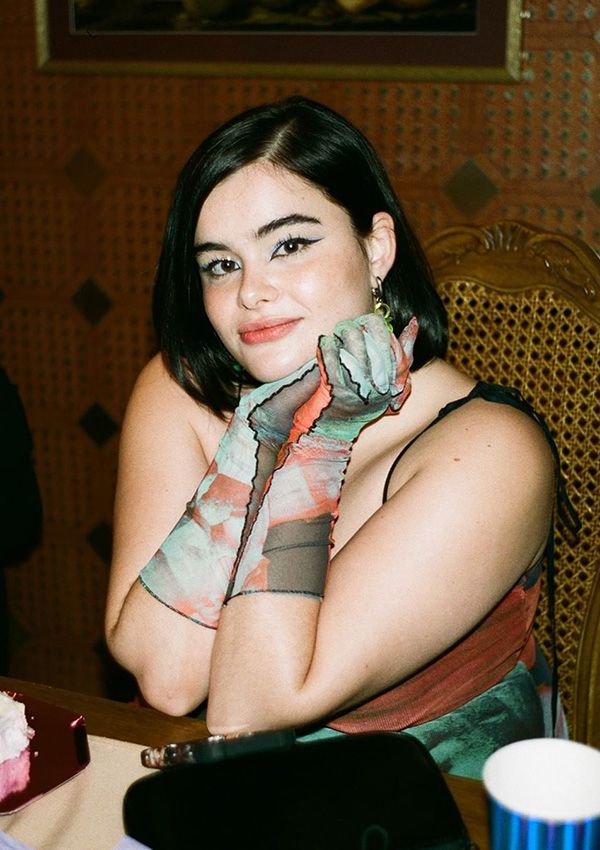 Barbie Ferreira durante el rodaje de 'Euphoria'