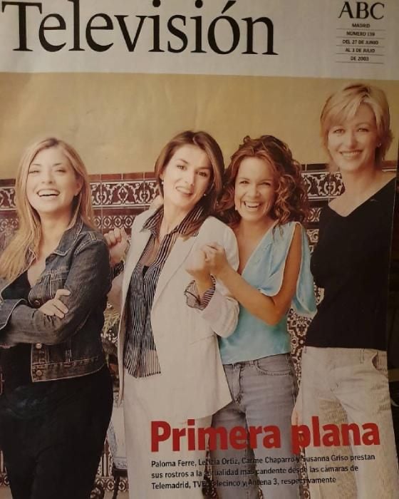 La reina Letizia con Carme Chaparro, Susanna Griso y Paloma Ferrre