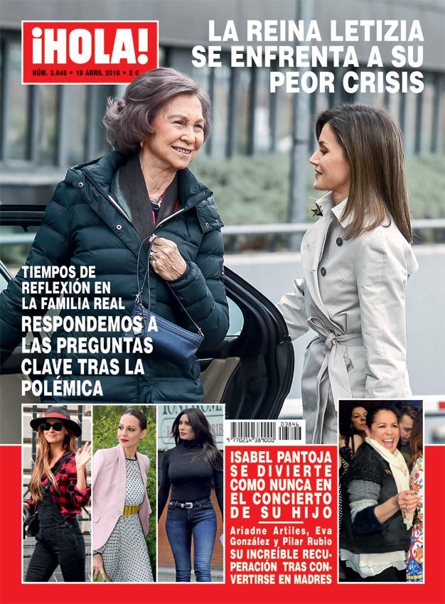 reina Letizia y reina Sofía