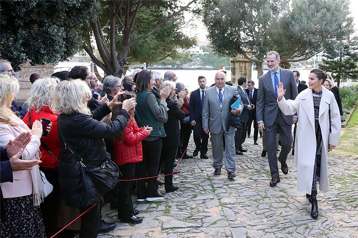 Reyes Felipe y Letizia en Menorca