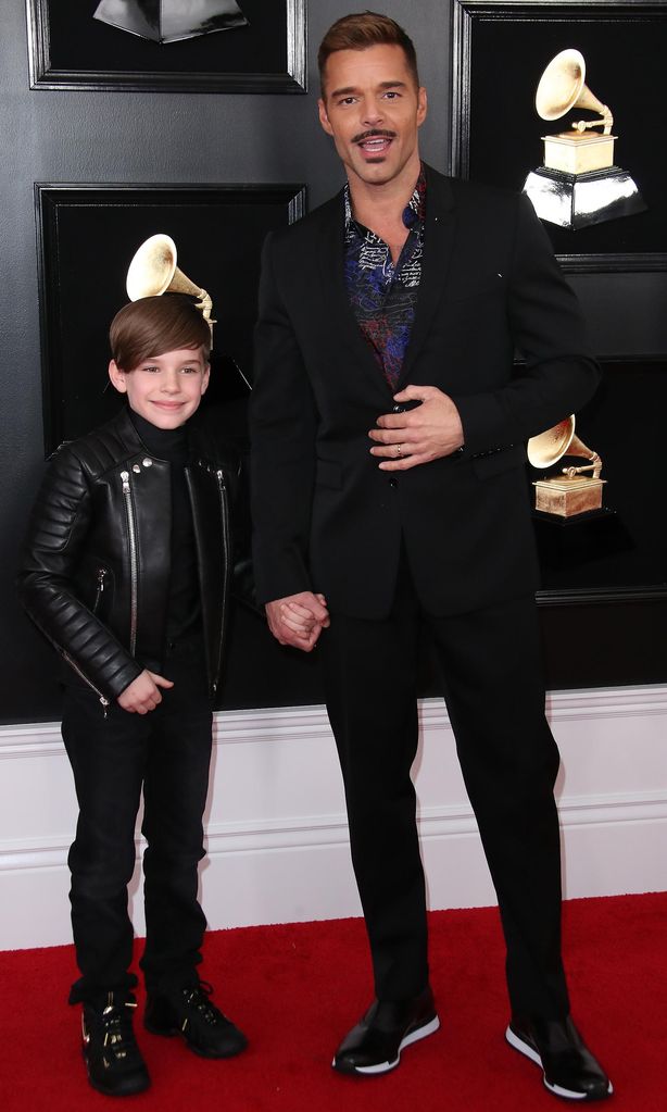 Ricky Martin y su hijo Matteo