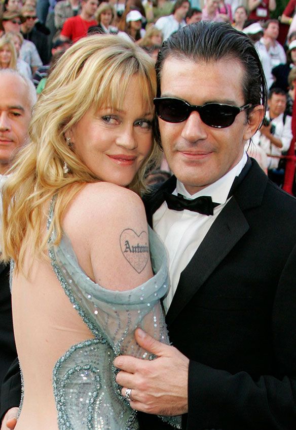 Antonio Banderas y Melanie Griffith