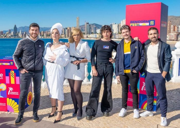 Presentadores del Benidorm Fest 2023