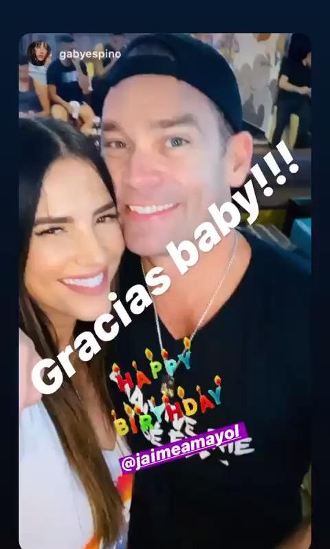 Jaime Mayol y Gaby Espino