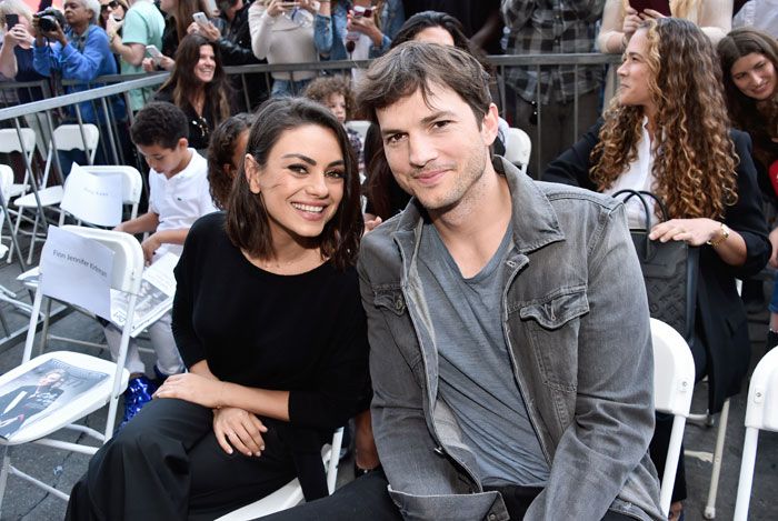 Ashton Kutcher y Mila Kunis 