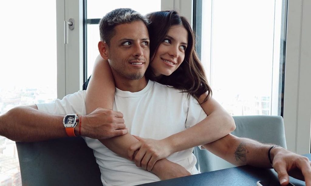 sarah kohan y javier chicharito