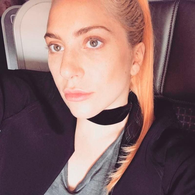 Lady Gaga sin maquillaje