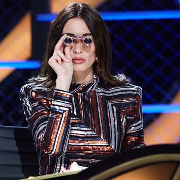 Paz Vega en Mask Singer con un vestido de The 2nd Skin Co. 