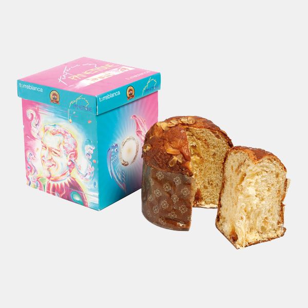 panettone navidad paco torreblanca naranja