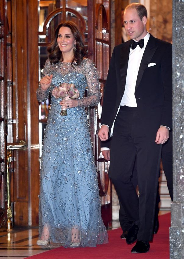 Kate Middleton vestido Royal Variety Performance 2017